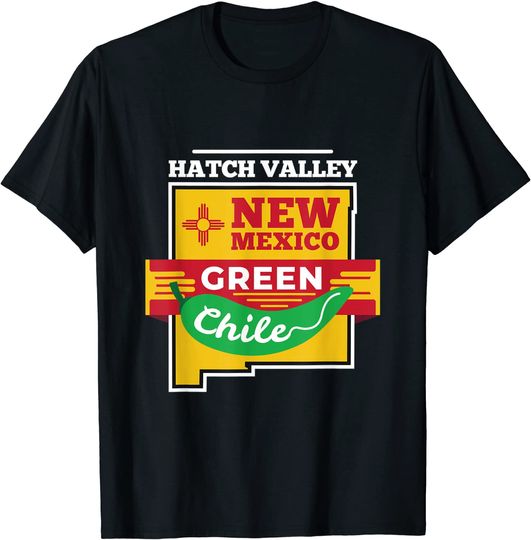 Discover New Mexico Hatch Chile Green Chili Pepper T Shirt