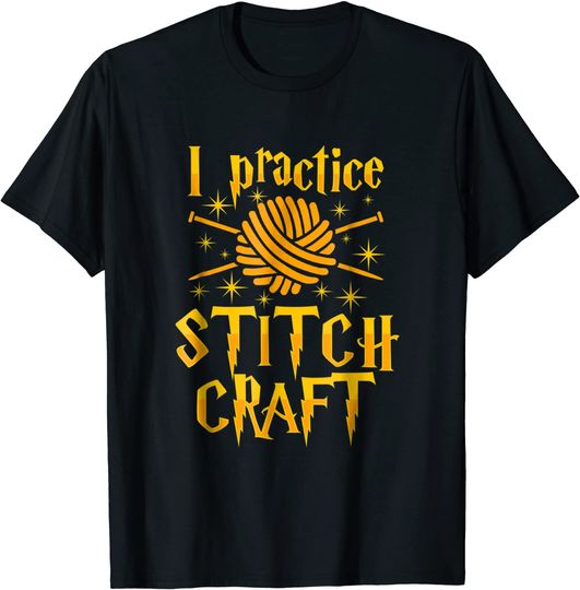 I Practice Stitch Craft Knit TT Shirt