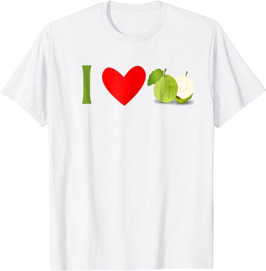 I Love Guava Guayaba Fruit T Shirt