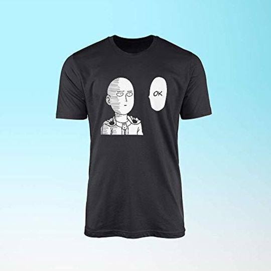 One Punch OK Man Saitama Anime Inspired T Shirt