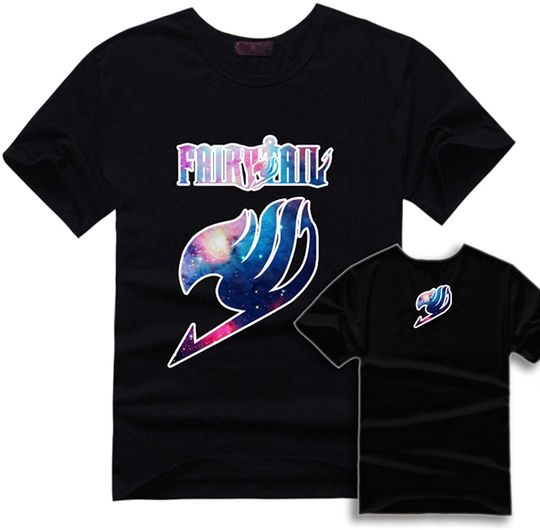 Pulle Anime Cosplay Fairy Tail T Shirt