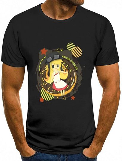 Short Sleeve T-Shirt for Men Monogatari Series-Oshino Shinobu