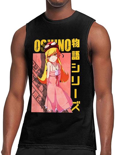 Anime & Monogatari - Shinobu Oshino Short Sleeve T Shirts for Men