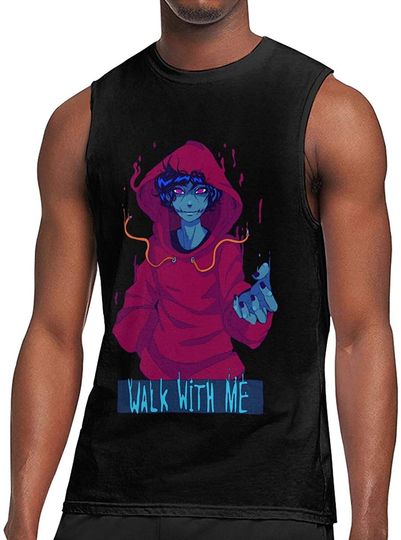 Anime & Walk with Me Classic Short Sleeve T Shirts for Men