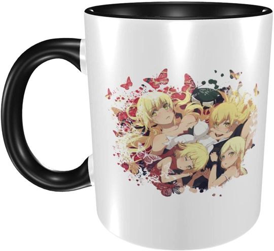 Discover Monogatari Series Shinobu Oshino Mugs Ceramic Tea Cup Unique Coffee Mug Novelty Holiday Gift
