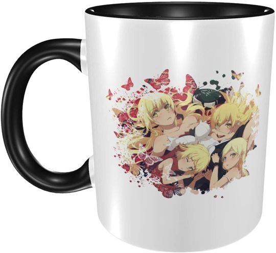 Monogatari Series Shinobu Oshino Mugs Ceramic Tea Cup Unique Coffee Mug Novelty Holiday Gift