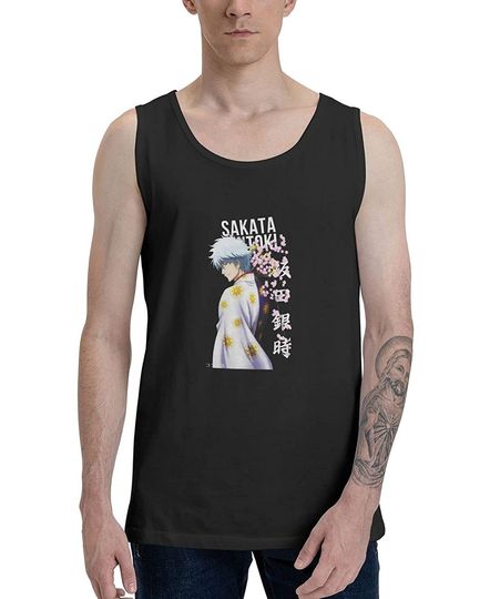 Gintama Sakata Gintoki Anime Tank Top