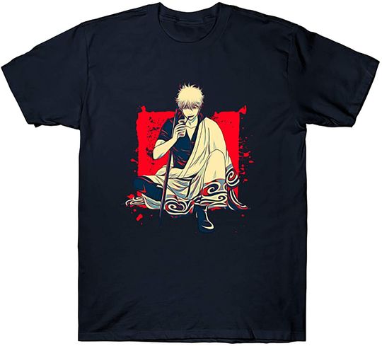 Anime Gintama Gintoki Vintage T-Shirt