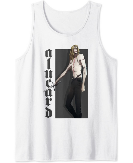 Castlevania Alucard Character Portrait Tank Top