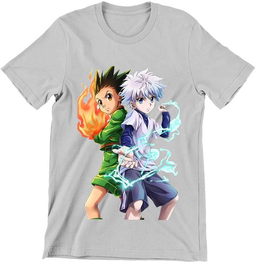 Gon Freecss Killua Zoldyck Fire T Shirt
