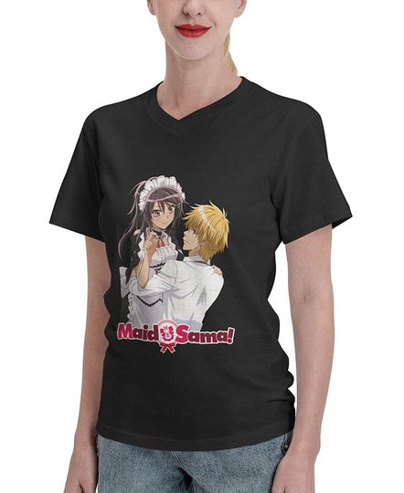 Maid Sama Takumi Usui Anime V Neck T Shirt
