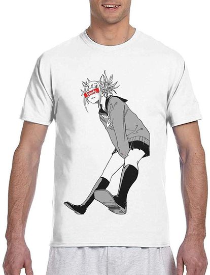 Himiko Toga Waifu Manga Panel Men 3D Full Print Short Sleeve T-Shirt
