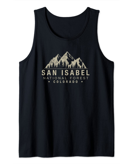 San Isabel National Forest Colorado Tank Top