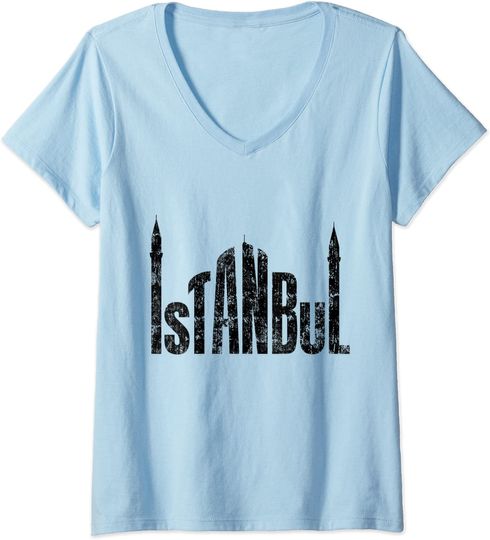 Istanbul Hagia Sophia Turkey Typography Souvenir T Shirt
