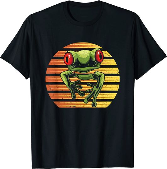 Discover Amazon Rainforest Frog Gift Idea Frog T-Shirt