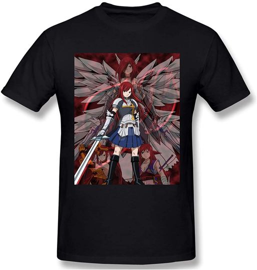 Anime Fairy Tail Erza Scarlet T Shirt