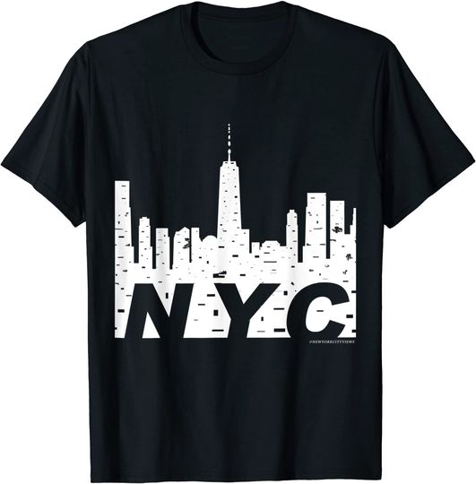 Discover NYC Skyline  One World Trade Center T Shirt