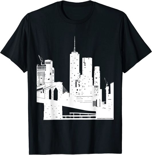 NYC Skyline  One World Trade Center T Shirt