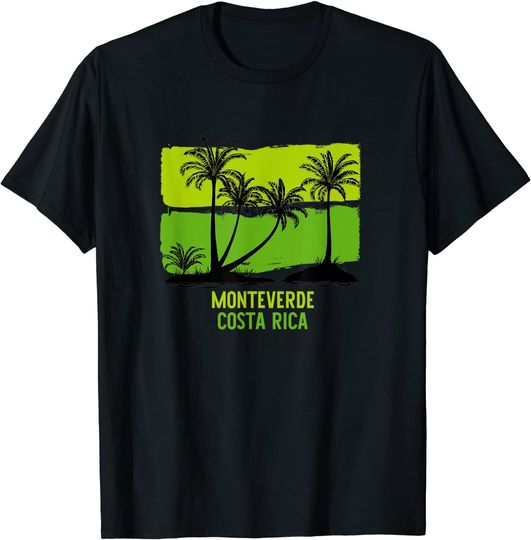 Rain Forest Palm Trees Monteverde Costa Rica T-Shirt