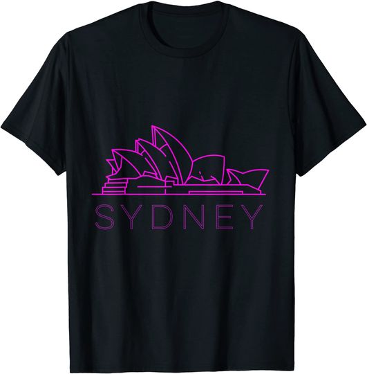 Sydney Opera House Souvenir - Australian Gifts - Minimalist T-Shirt