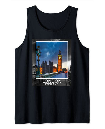 Big Ben Clock Tower Tank Top