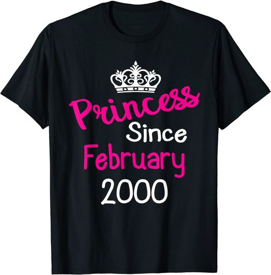 Discover Princess Since February 2000 T-Shirt