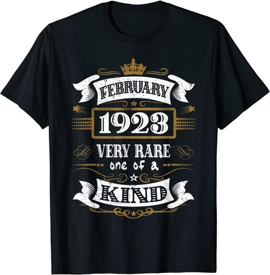 Discover Birthday Vintage February T-Shirt