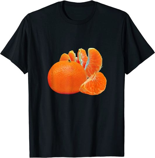 Fresh Tangerine Mandarin Orange Fruit T Shirt