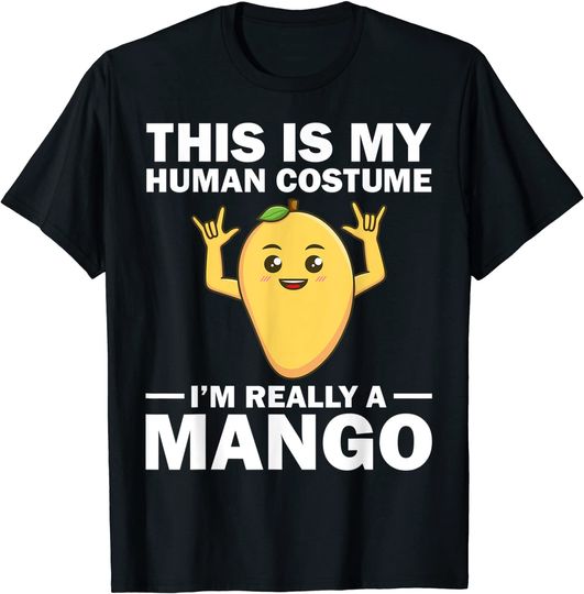 This Is My Human Costume Mango Fruit T Shirt