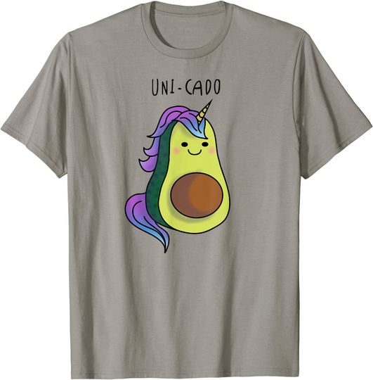 Unicorn Avocado Vegan Birthday T Shirt