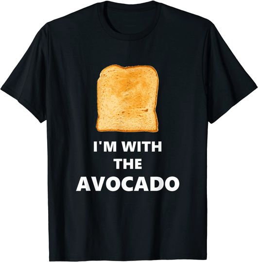 I'm with the Avocado Toast Halloween T Shirt
