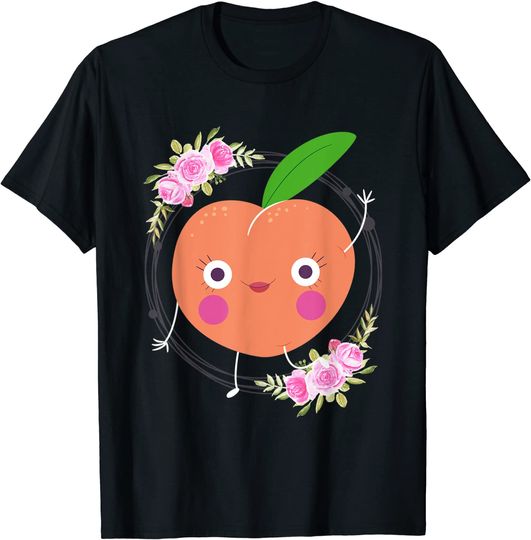 Discover Fruit Dance Peach Apparel T Shirt