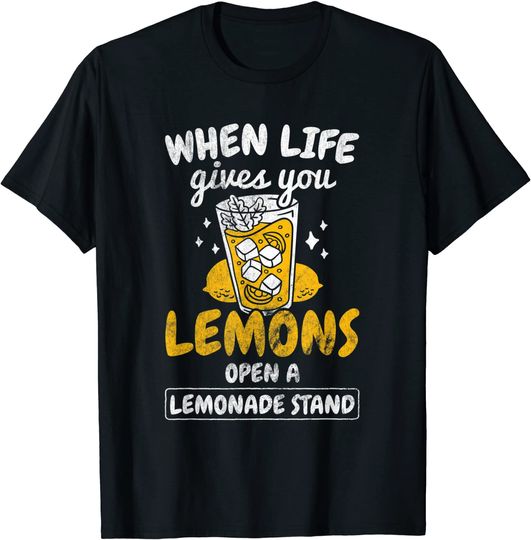 Discover Gives You Lemons Open Stand Fruit T Shirt