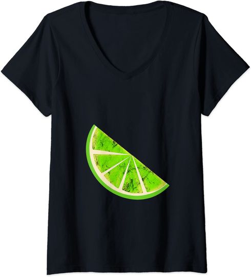 Discover Sour Lime Slice Fruits Juice T Shirt