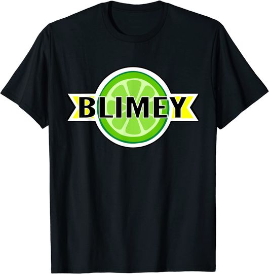 Discover Summer Lime Fruit Blimey Slogan T Shirt