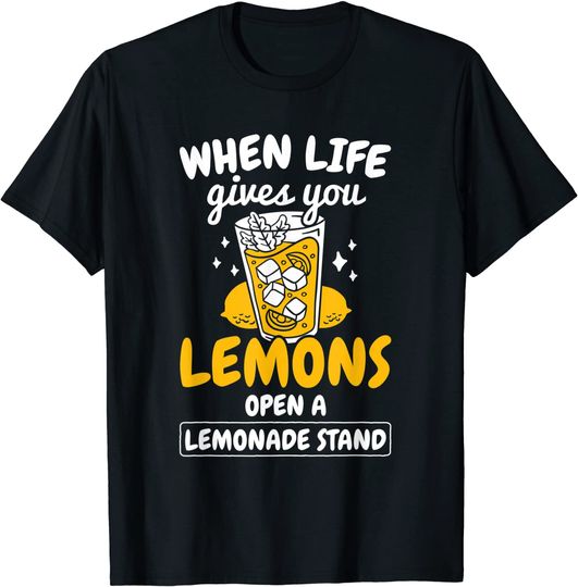 Discover Gives You Lemons Open Lemonade Stand T Shirt