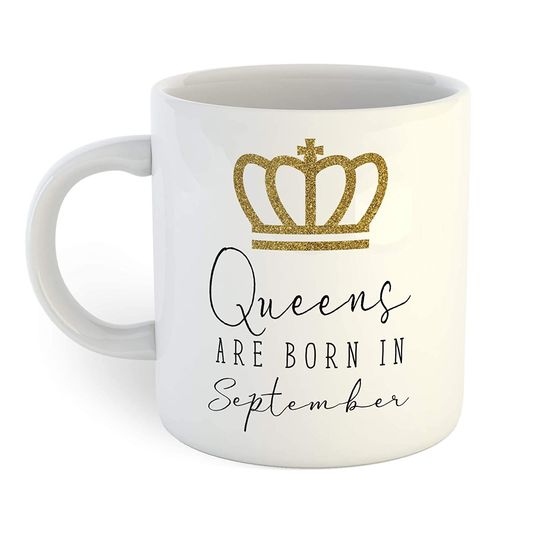 Discover Queens Are Born In September Coffee Mug