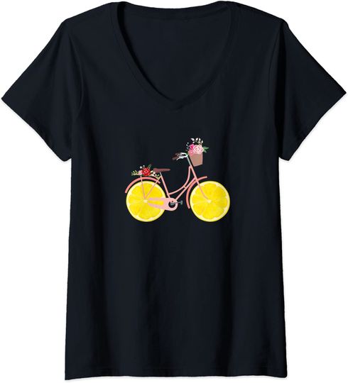 Vintage Bike Bicycle Lemon FruitT Shirt