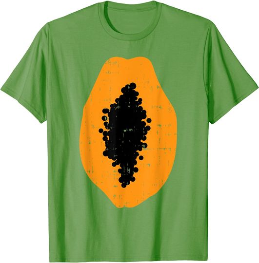 Papaya Fruit Food Lazy T Shirt