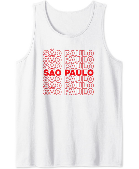 Paulo Thank You Bag Tank Top
