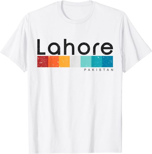 Discover Lahore Pakistan Vintage T-shirt