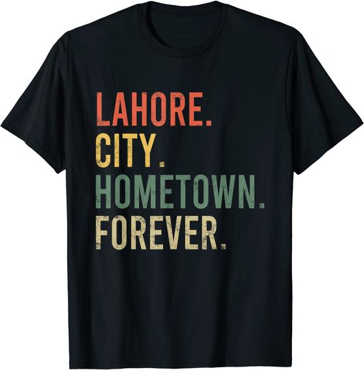 Discover Lahore City Hometown Forever Vintage T-Shirt