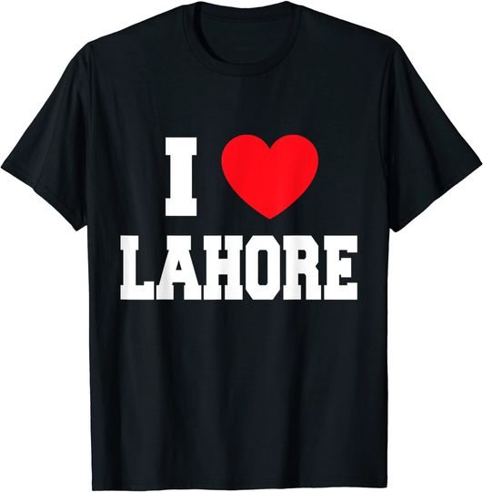 Discover I Love Lahore T-Shirt