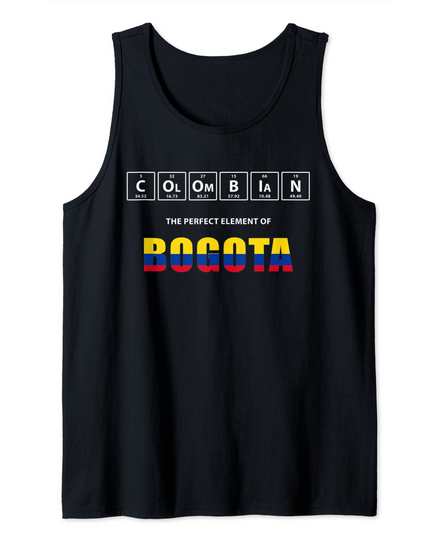 Colombian The Perfect Element Of Bogota Tank Top