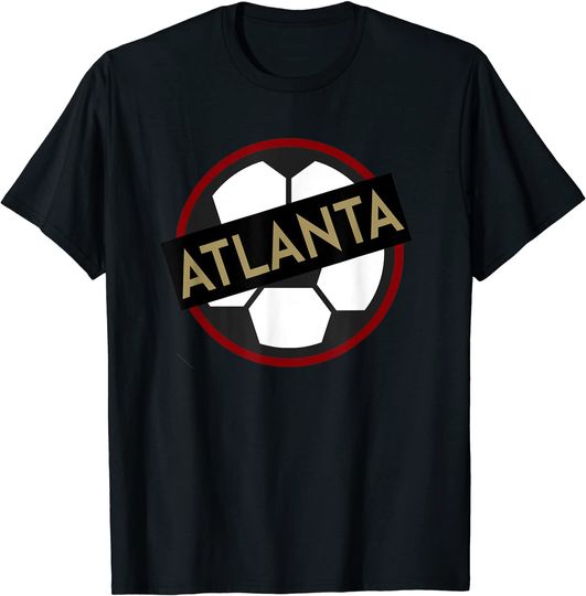 Atlanta Soccer Jersey Style Team Fan FC United Flag ATL T-Shirt