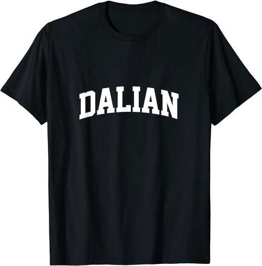 Discover Dalian Vintage Retro Sports Arch T-Shirt