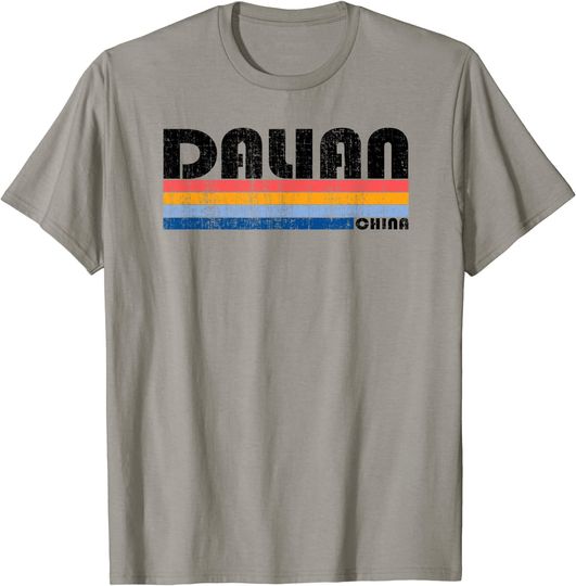 Discover Vintage 70s 80s Style Dalian, China T-Shirt