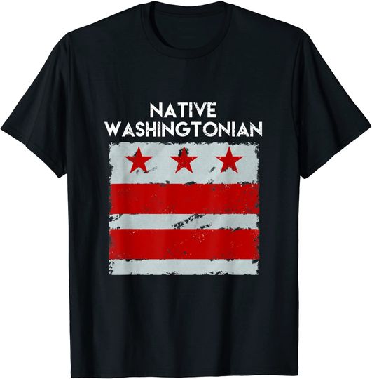 Discover Vintage Hometown Washington D.C T-Shirt