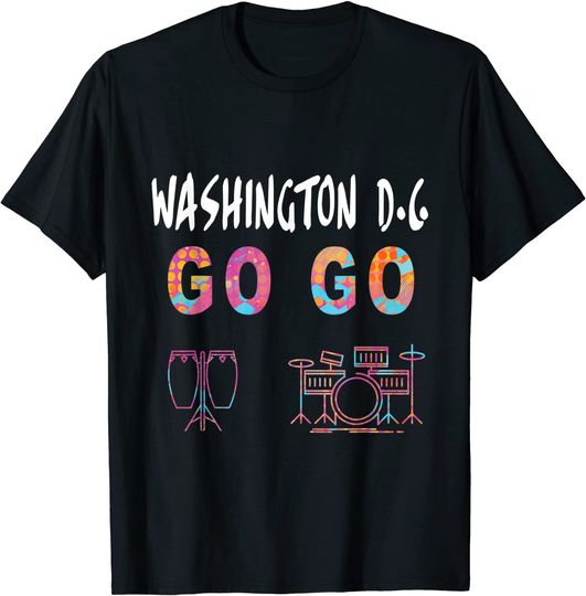 Discover Washington D.C Go Go music lover gift T-Shirt