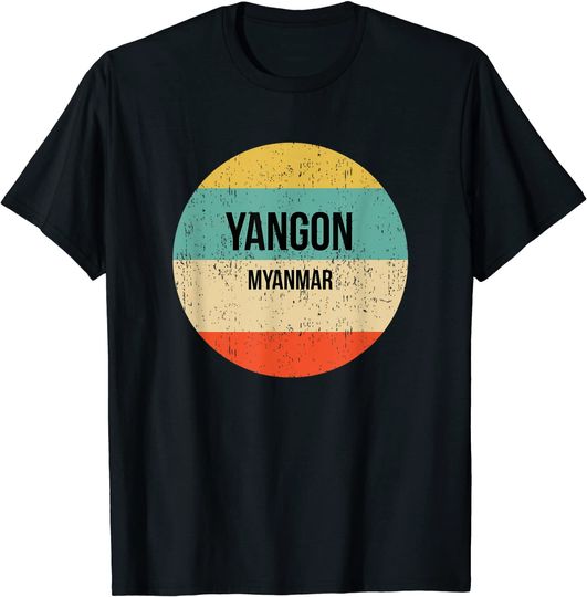 Discover Yangon Myanmar T-Shirt